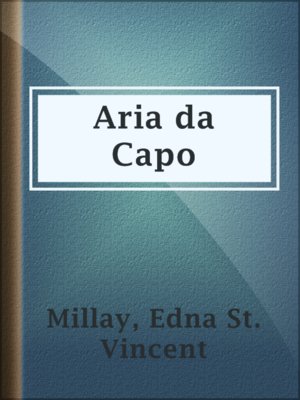 cover image of Aria da Capo
